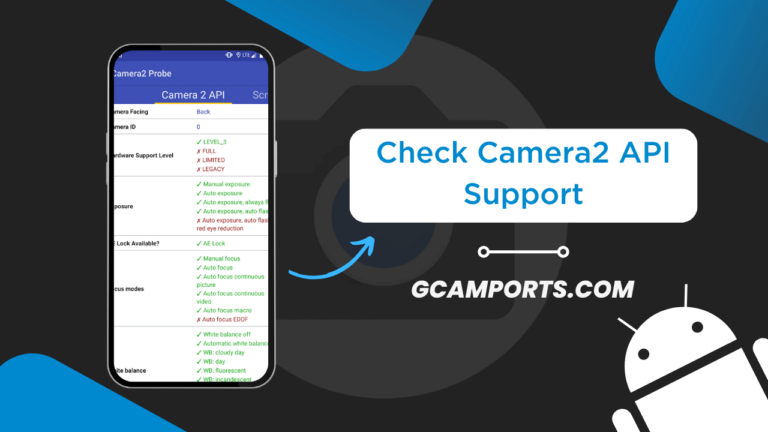 Check Camera2 API Support